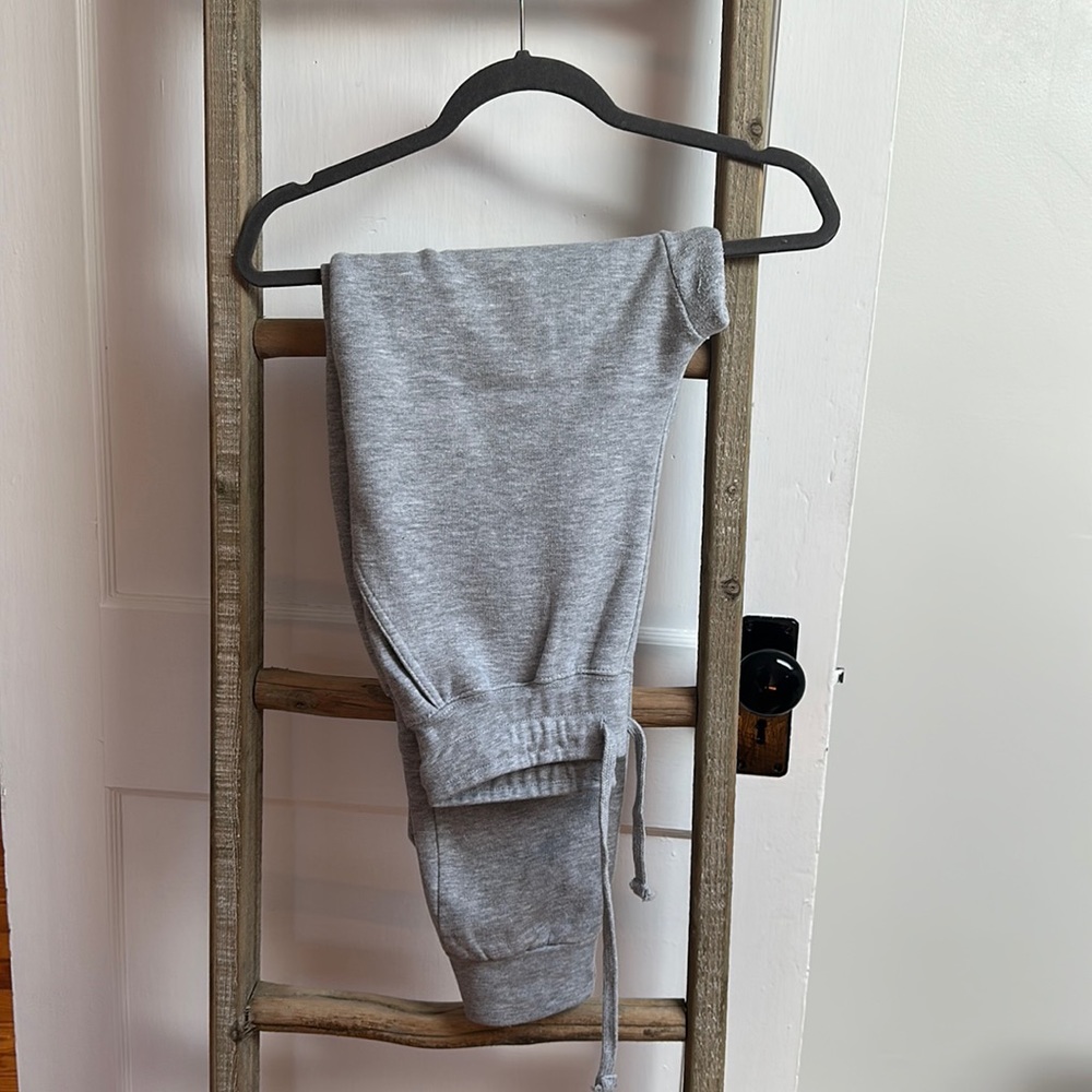 Grey joggers